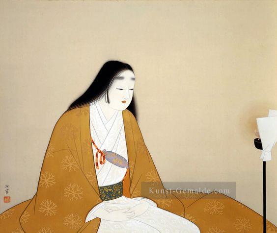 Madame Kusunogi Masashige Uemura Shoen Bijin ga schöne Frauen Ölgemälde